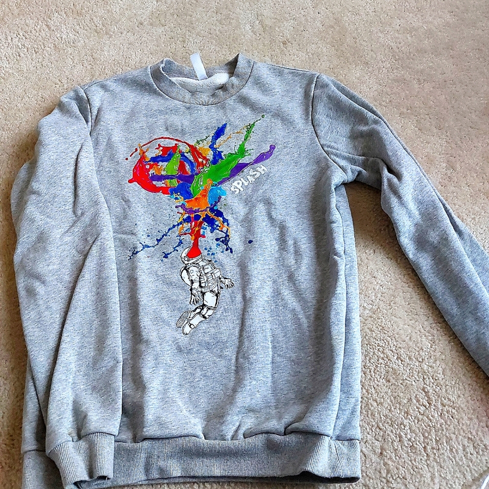 Fifth LOOP  Size S Gray Sweatshirt.